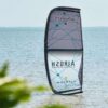 Airush Lithium Team V13 Kite kitesurf kite alternate view showing the inflated canopy, leading edge and swept wing tips