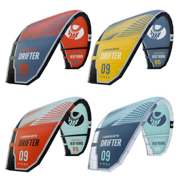 Aile De Kitesurf Cabrinha Drifter 13 D'Occasion - Très Bon État Sans Trous - Avec Barre Et Sac