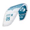 Cabrinha Moto X 2023 Kite full product cutout, showing the inflated kite canopy, leading edge, strut layout and colourway on a clean background