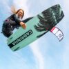Cabrinha Switchblade 2024 Kite inflated kite front view showing the full canopy graphics, leading edge curve, strut placement and wingtips