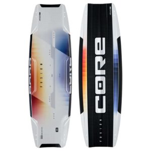 Core Fusion 7 Kiteboard studio product image showing full twin tip board outline