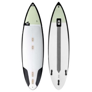Core Green Room 3 Kite Surfboard studio product image showing full kite surfboard outline