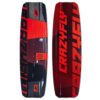 Crazyfly Raptor Extreme 2025 Kiteboard studio product image showing the board outline and graphics