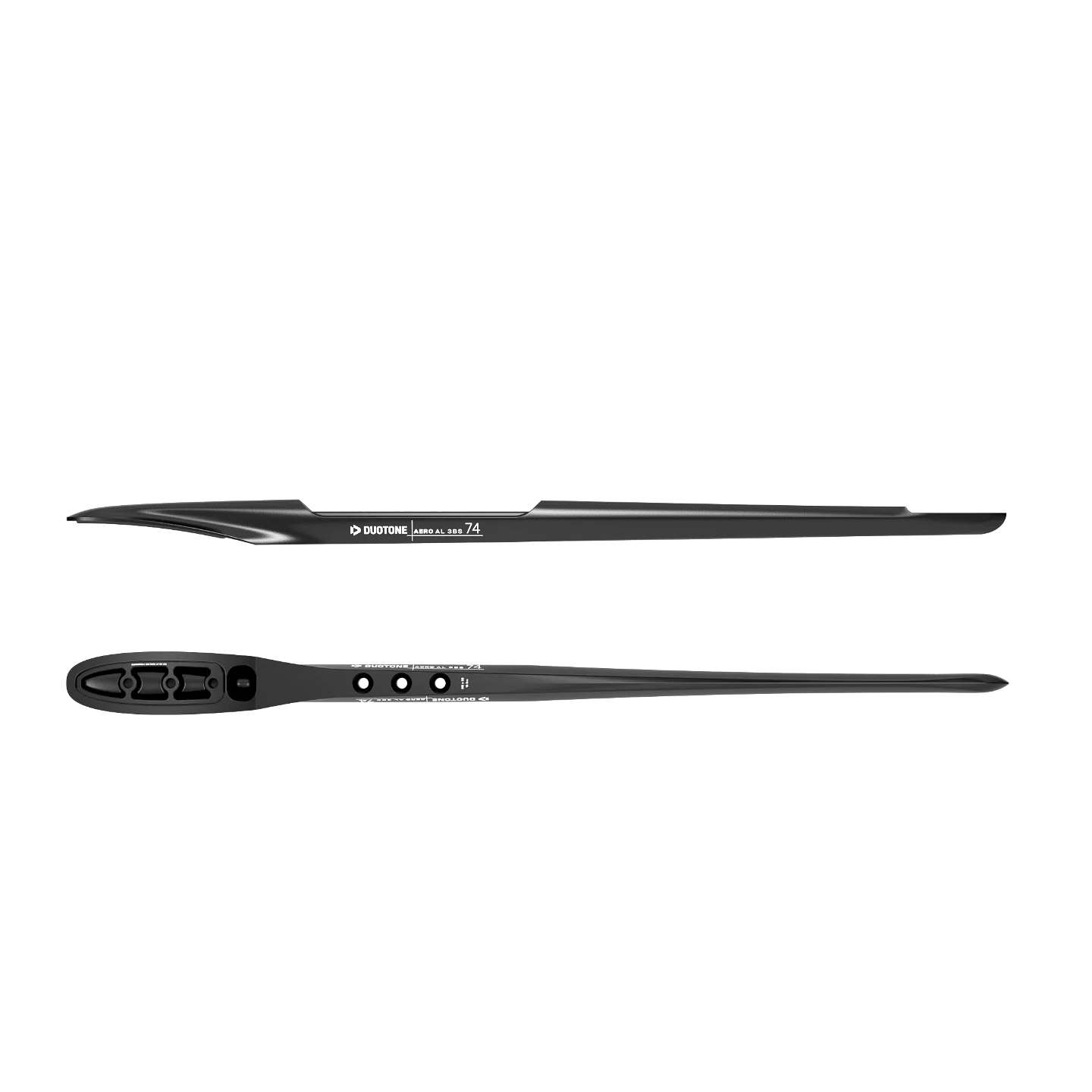 Duotone Aero Mid QM SLS/AL 3BS Mast Fuselage Set rear stabiliser and mounting detail