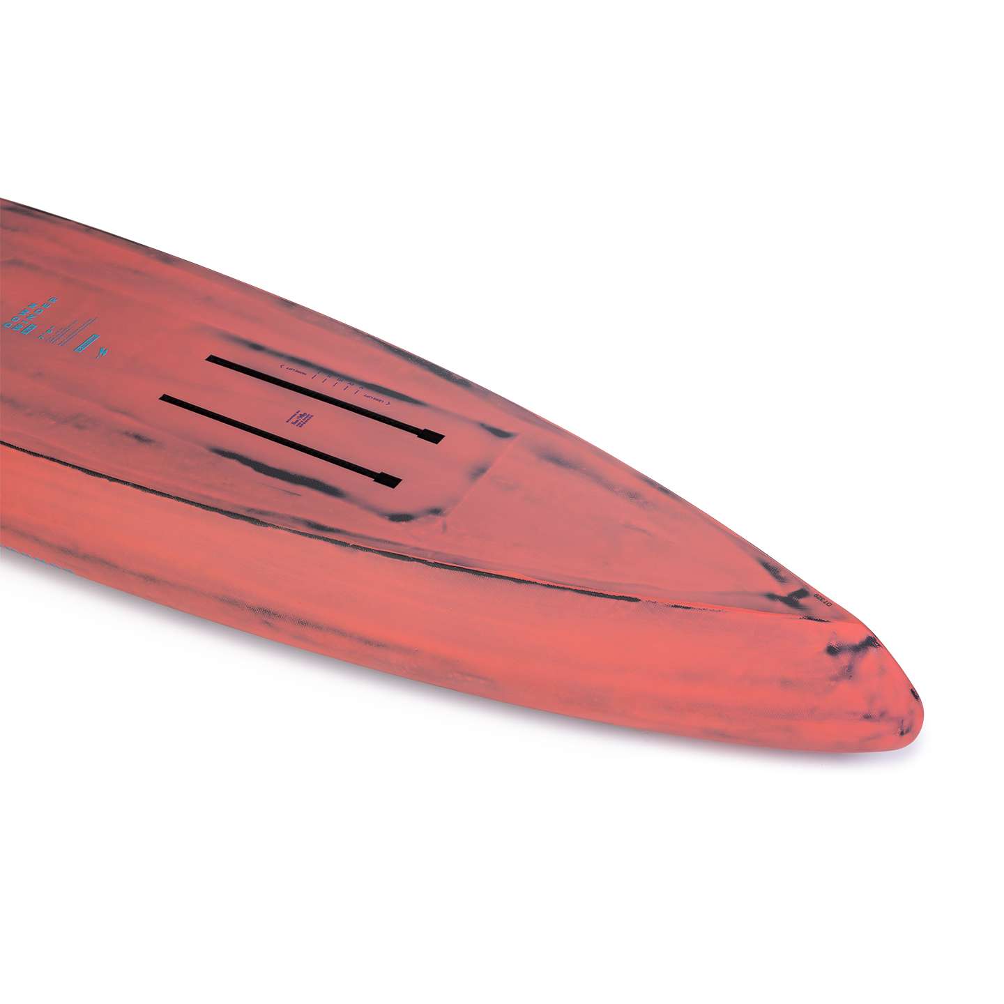 Duotone Downwinder SLS Foil Board 2025 rail, tail and construction detail