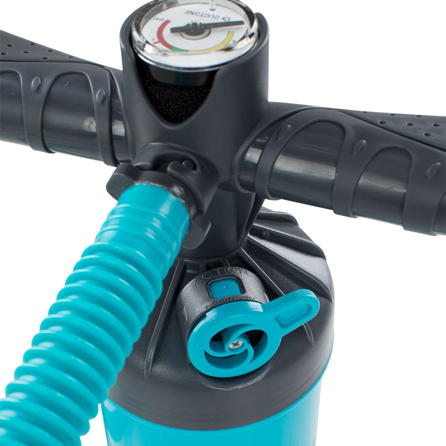 Duotone XL Double Action Kite Pump alternate colour and canopy view