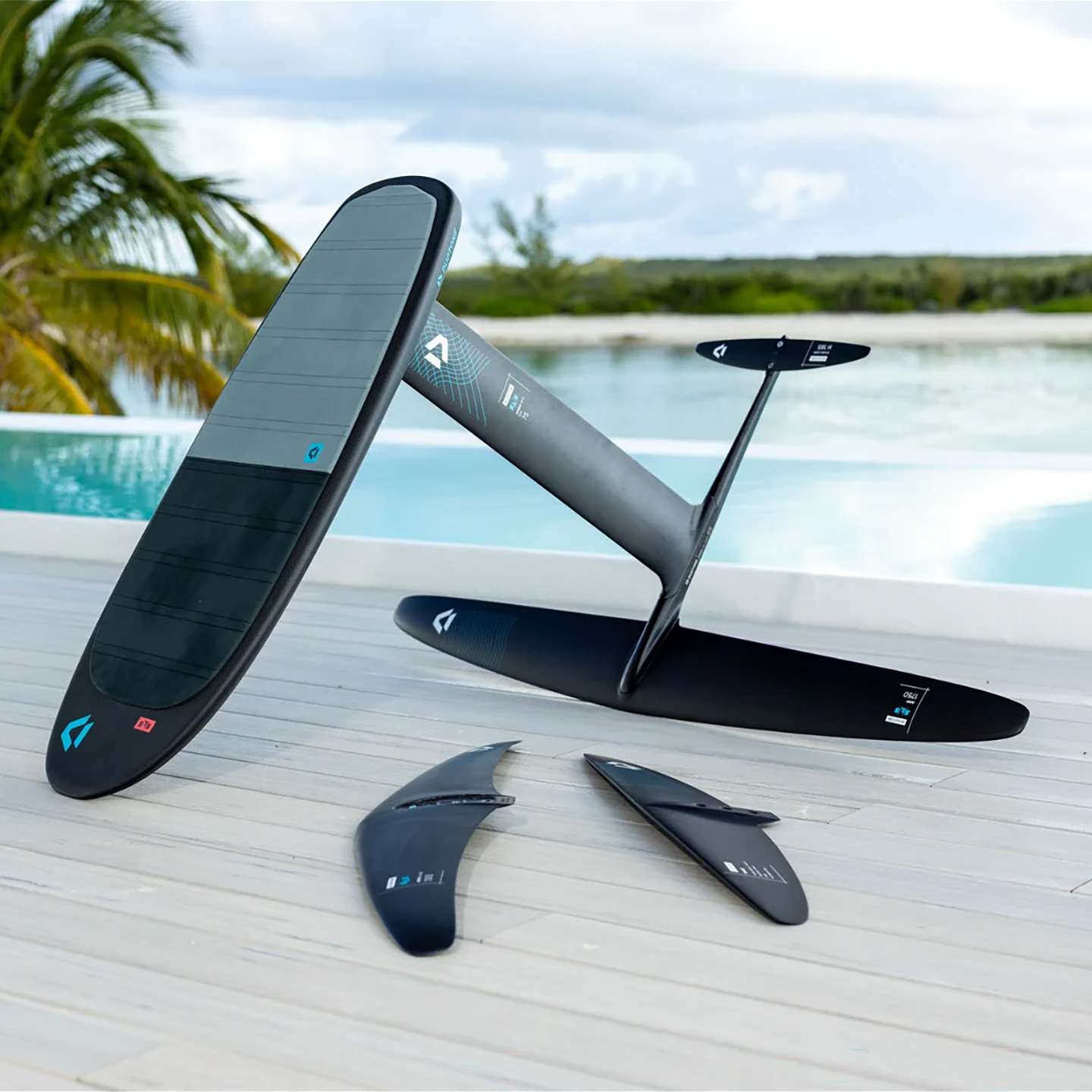 Duotone Stabilizer H Rear Wing alternate colour and canopy view