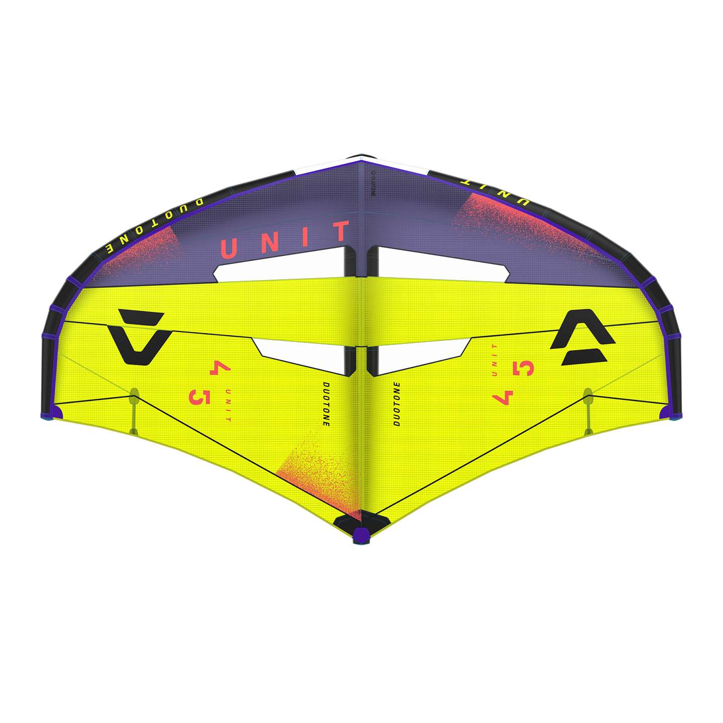 Duotone Unit Foil Wing 2025 studio product image showing full wing canopy