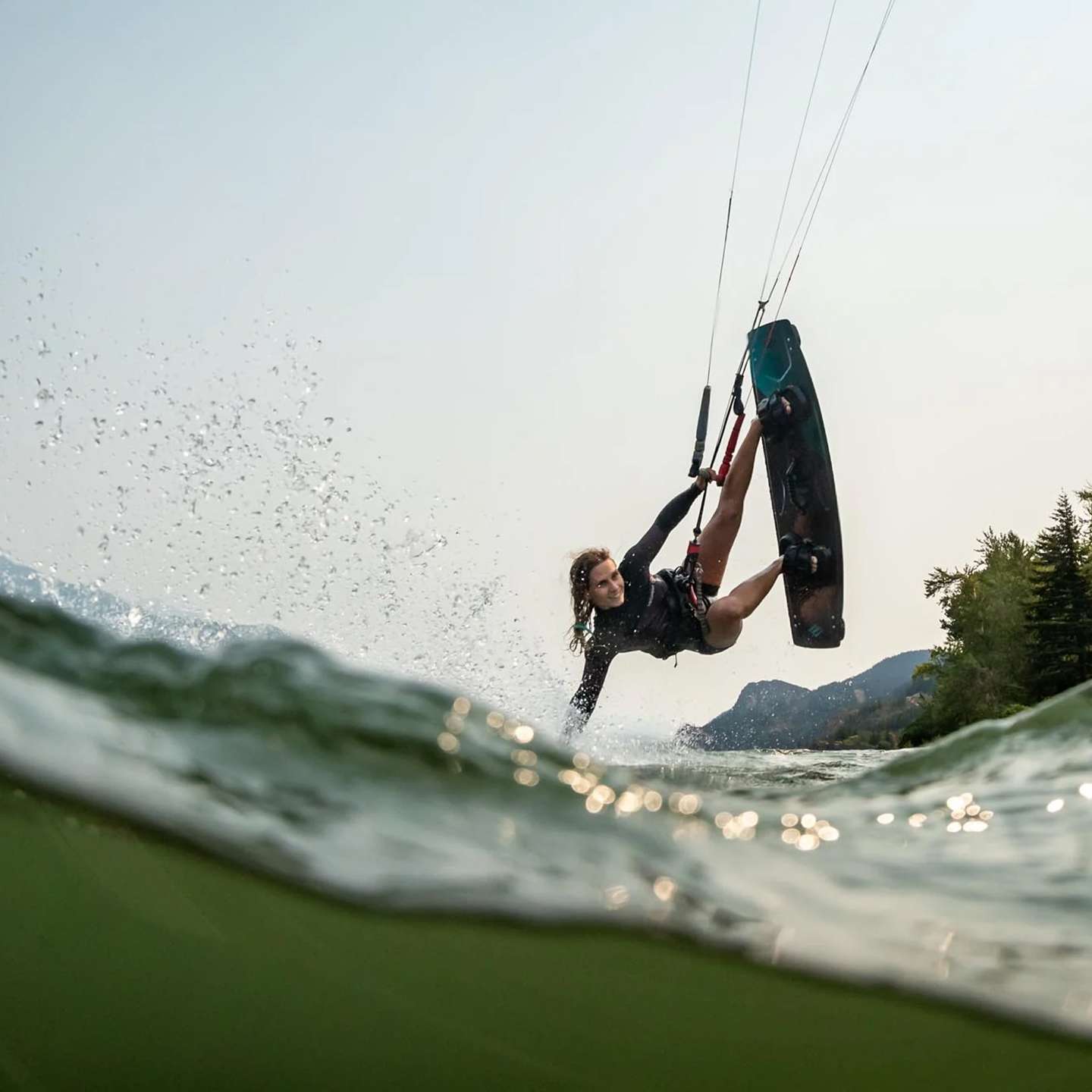 Naish Motion Nvision 2025 Kiteboard deck graphic view