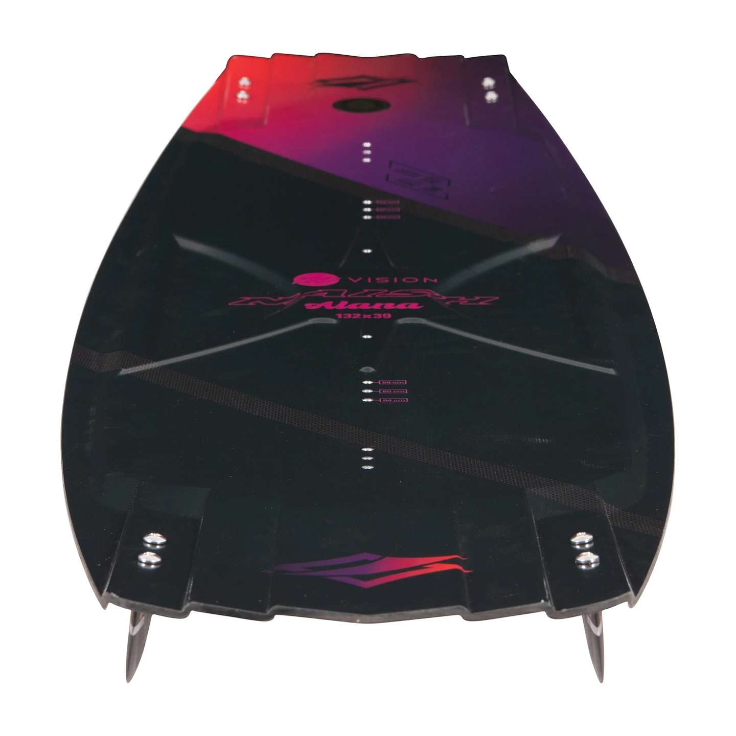 Naish Alana Nvision Kiteboard 2025 rail and tip detail view