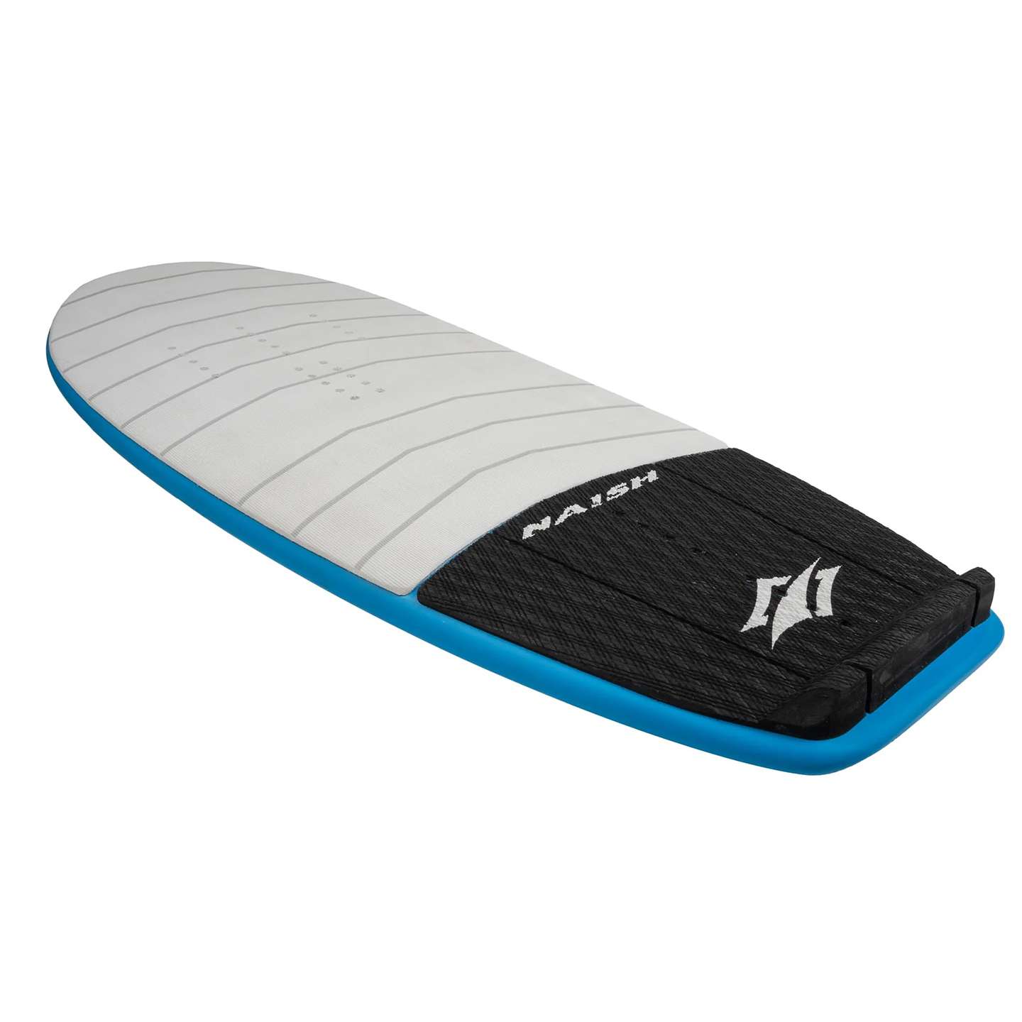 Naish Hover Potato Chip Kite Foil Board 2025 bottom view showing foil track area