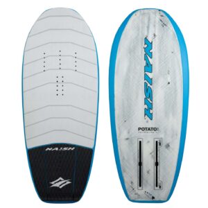 Naish Hover Potato Chip Kite Foil Board 2025 studio product view