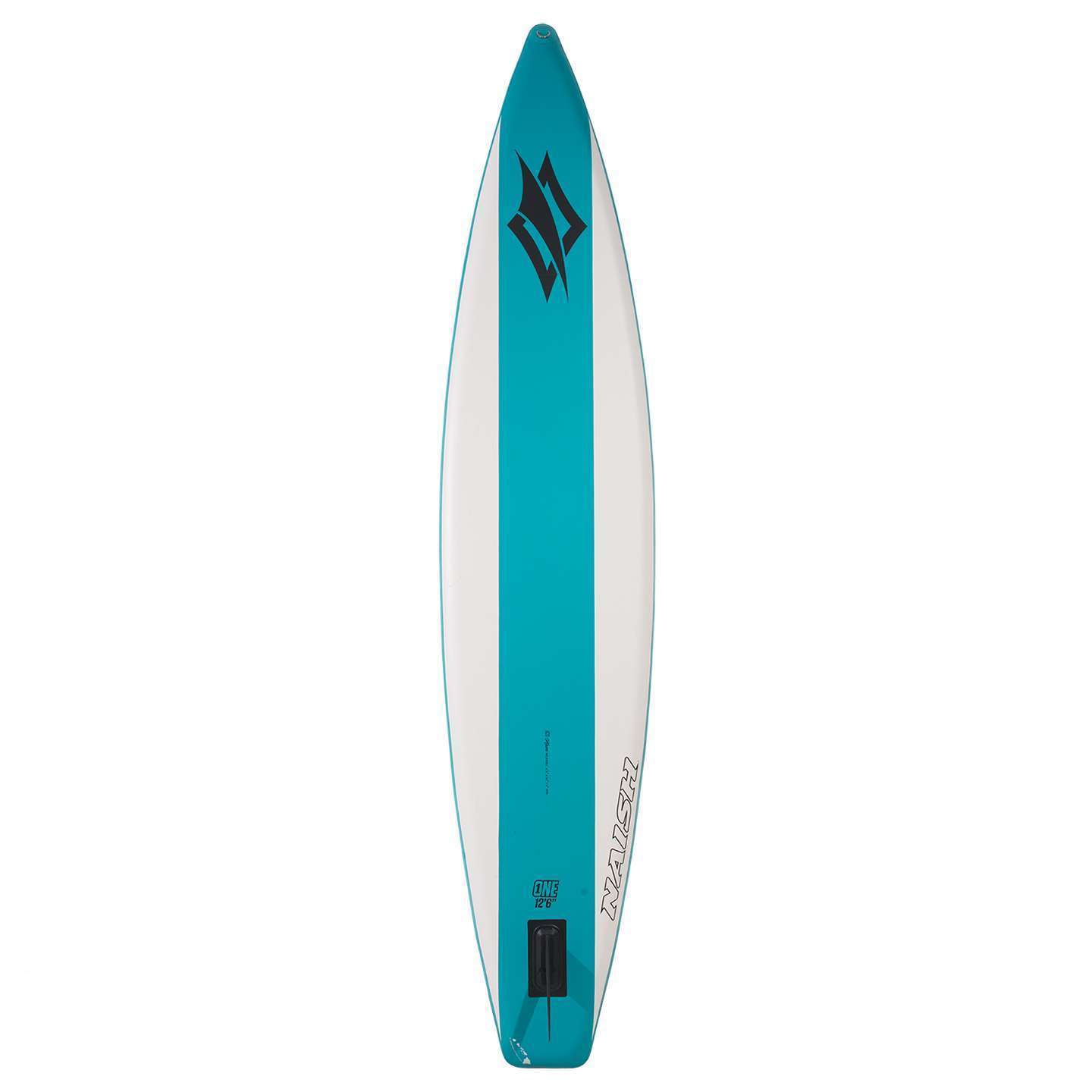 Naish One Air Alana 12'6 Inflatable SUP Board deck and EVA pad view