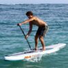 Naish S26 Maliko Fusion Carbon 14x27 Inflatable SUP inflated board bottom view