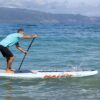 Naish S26 Maliko Fusion Carbon 14x27 Inflatable SUP valve and fin box detail