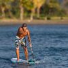 Naish S26 Maliko Carbon Light 14x27 Inflatable SUP inflated board bottom view