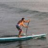 Naish S26 Maliko Carbon Light 14x27 Inflatable SUP valve and fin box detail