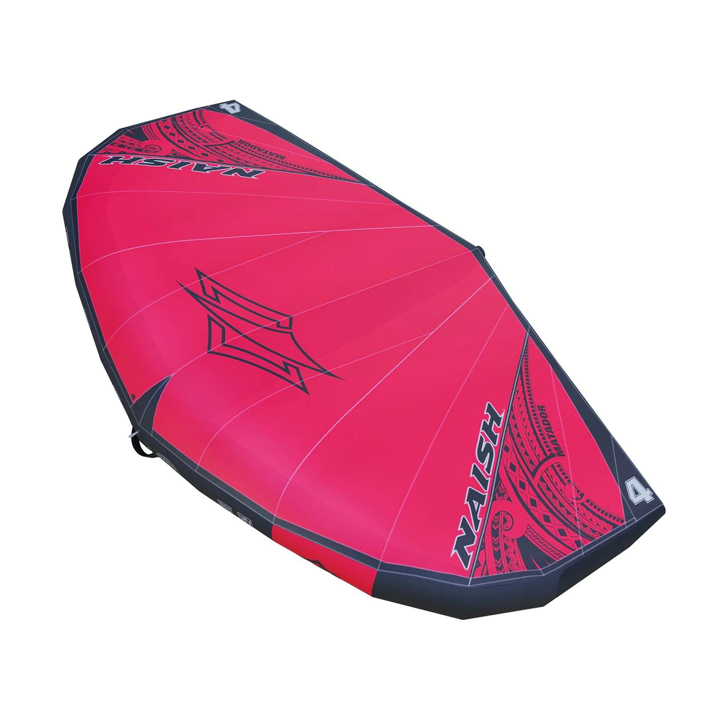 Naish S27 Wing Surfer Matador LT 2023 leading edge and handle detail