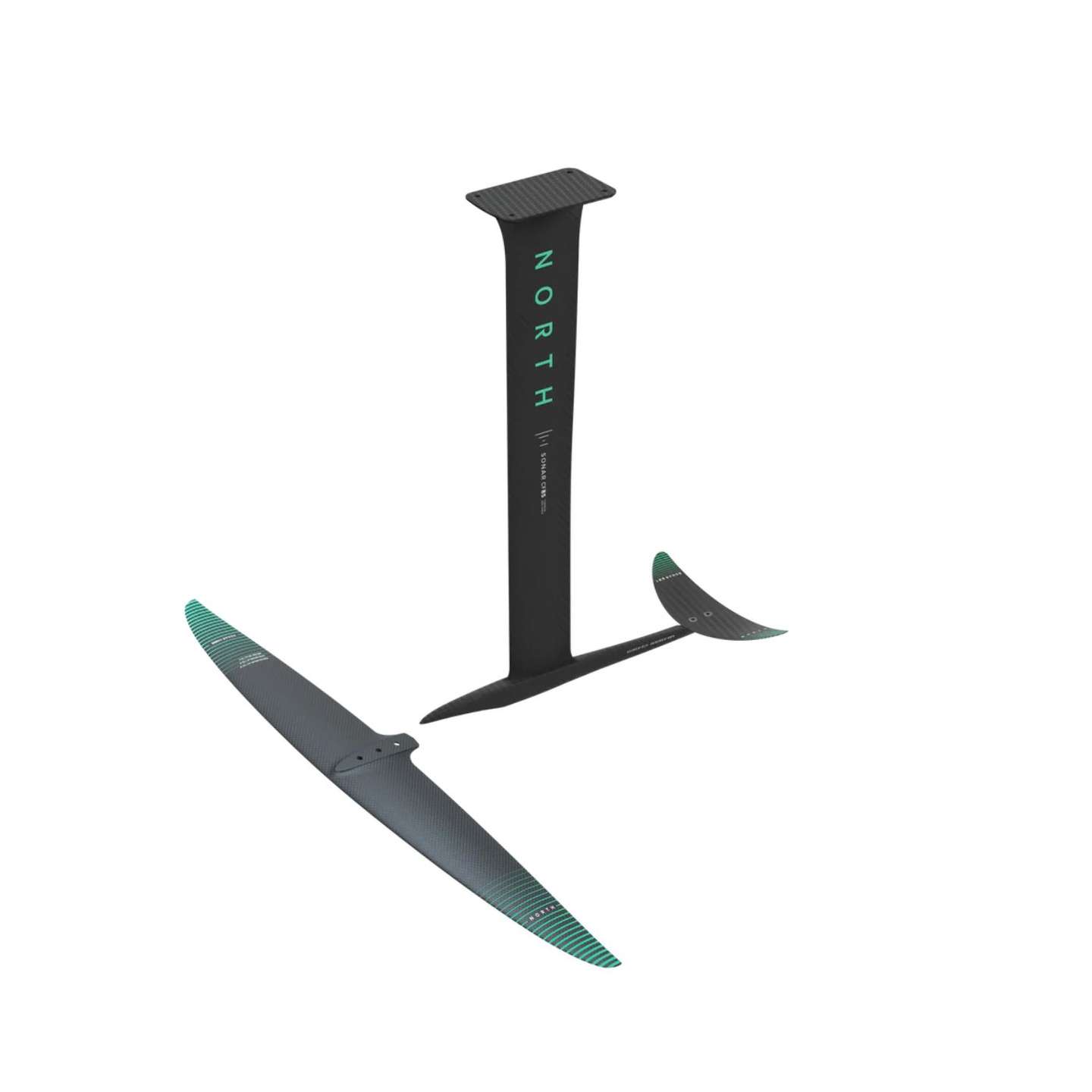 North Sonar High Aspect Hydrofoil Series studio cutout full component view