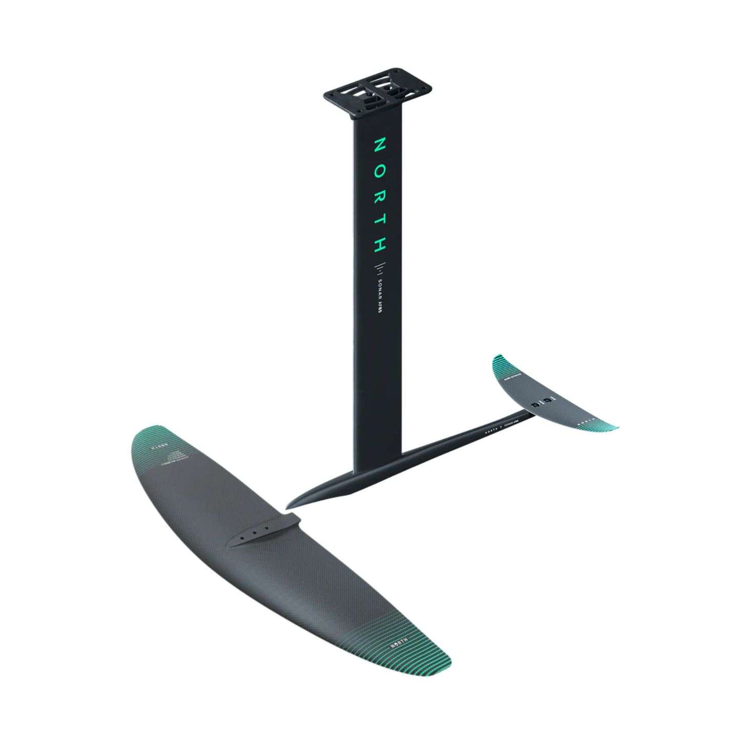 North Sonar Mid Aspect V2 Hydrofoil Series studio cutout full component view