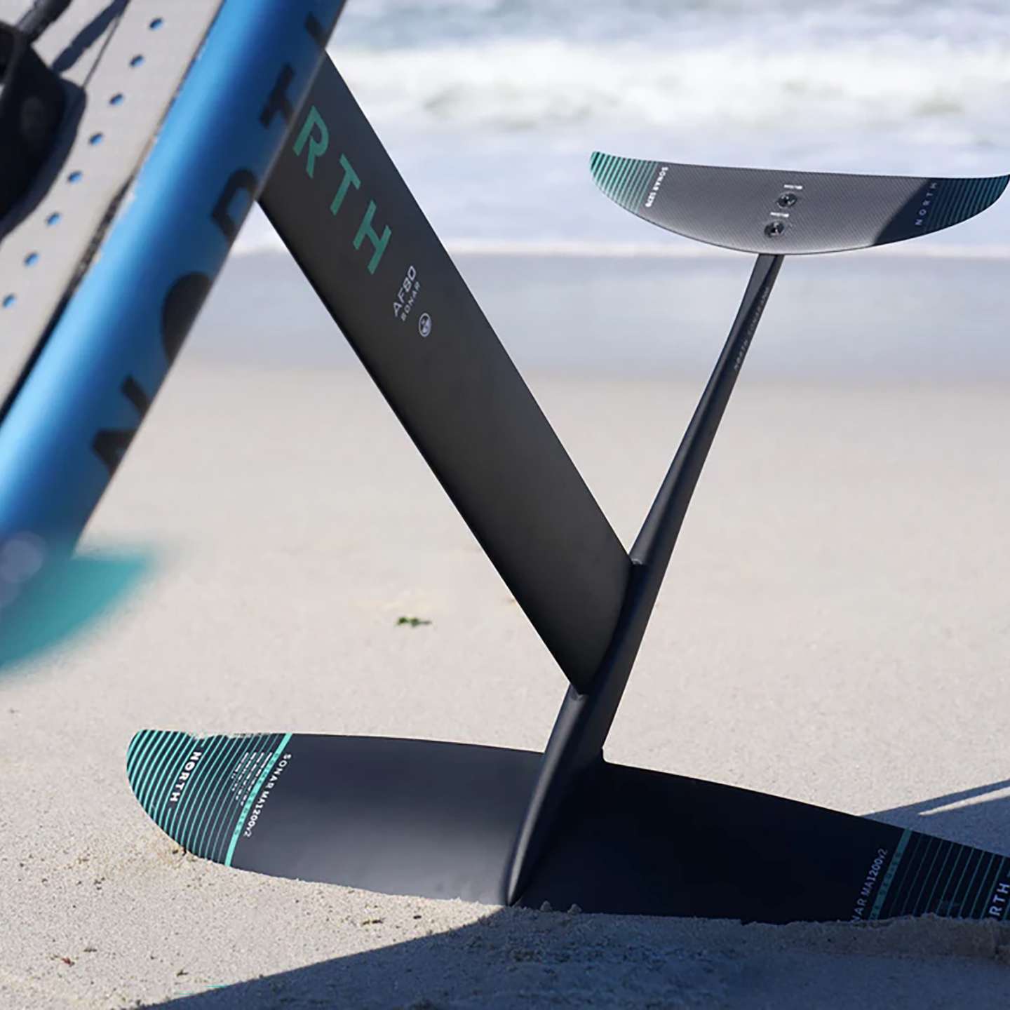 North Sonar Prime Edition Hydrofoil deck view