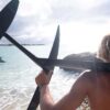 North Sonar Surf Hydrofoil Series hardware and construction close-up