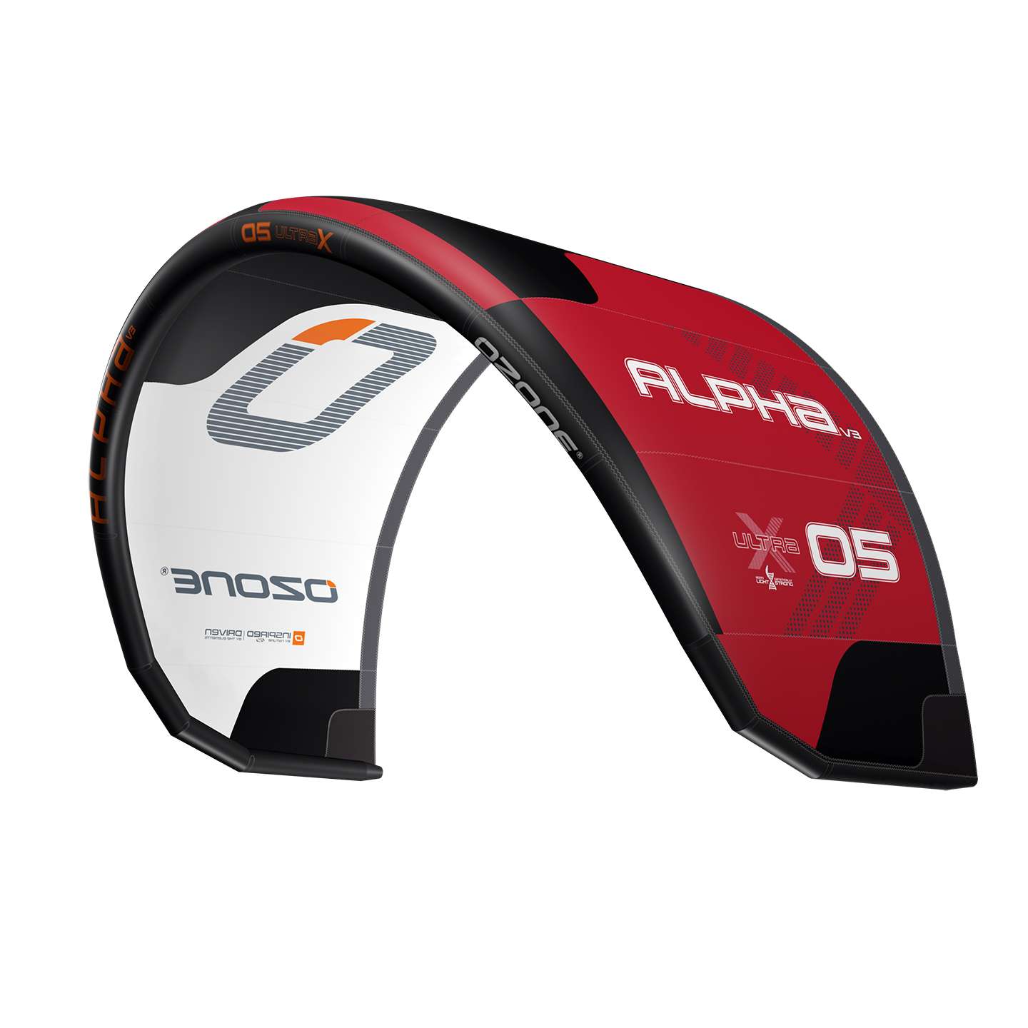 Ozone Alpha V3 Ultra-X Kite main studio product image