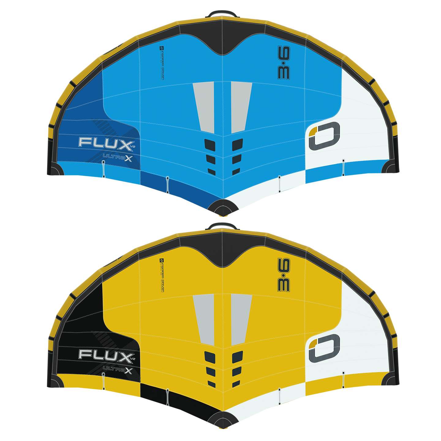 Ozone Flux V2 Ultra-X Wing canopy and window detail