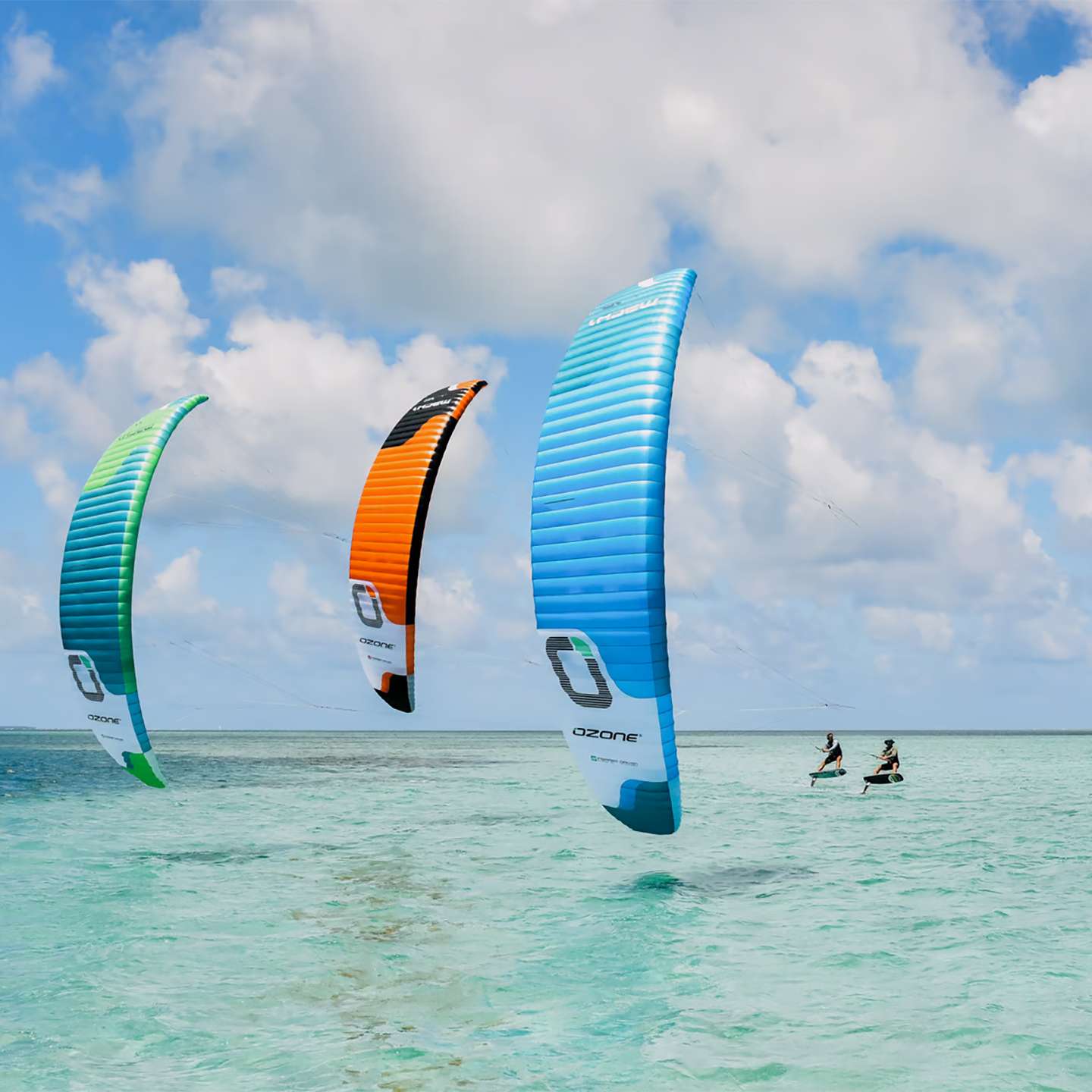 Ozone Mach1 Foil Kite full canopy view