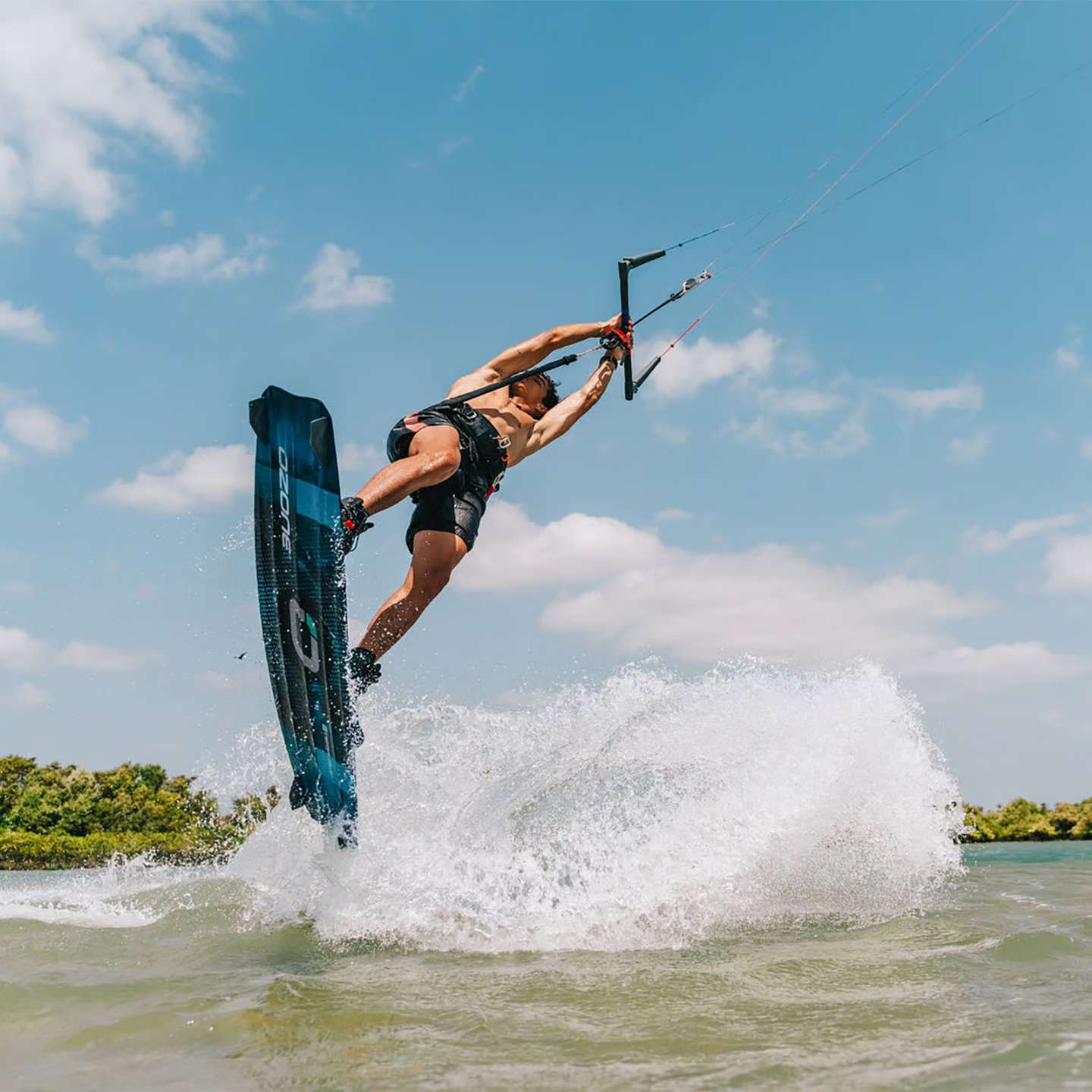 Ozone Torque V4 Kiteboard deck view