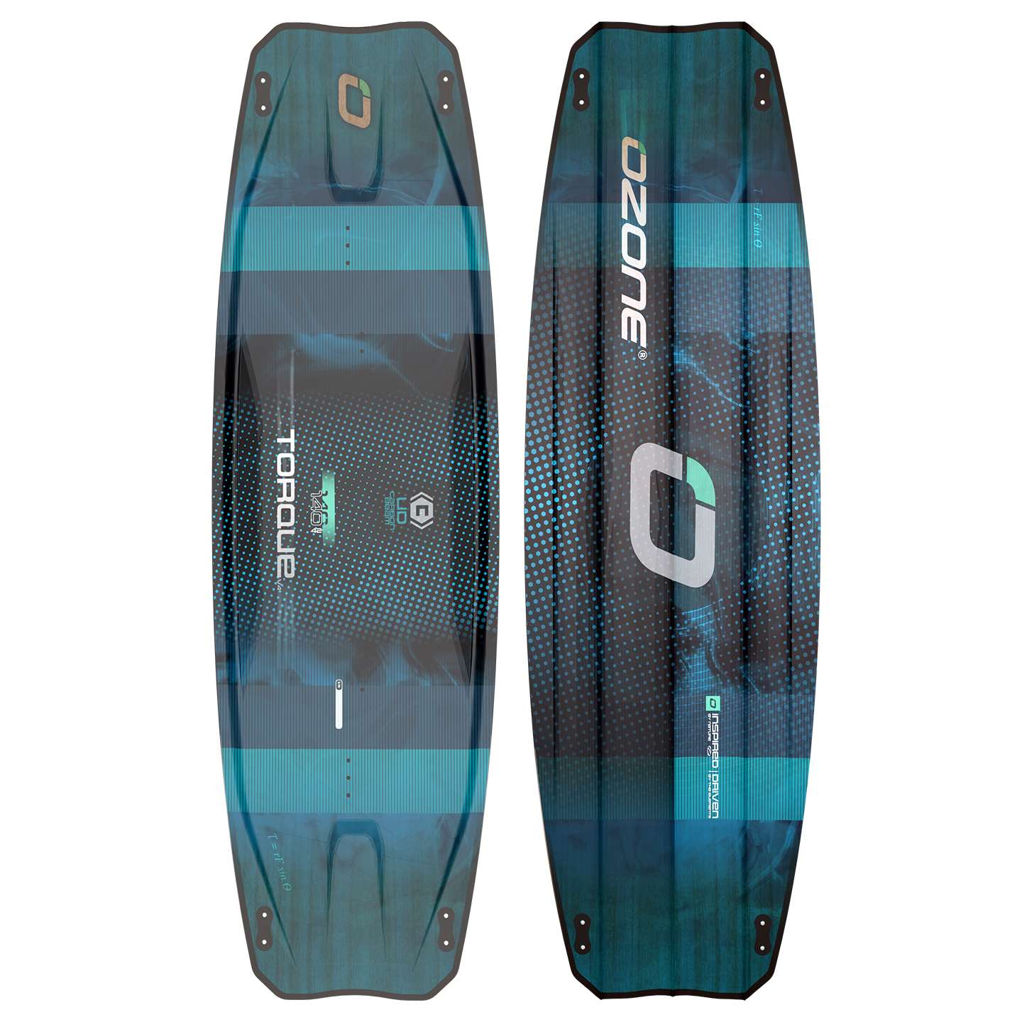Ozone Torque V4 Kiteboard main studio product image