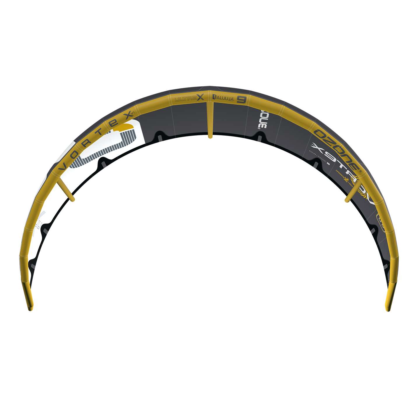 Ozone Vortex Ultra-X V1 Kite leading edge and strut detail