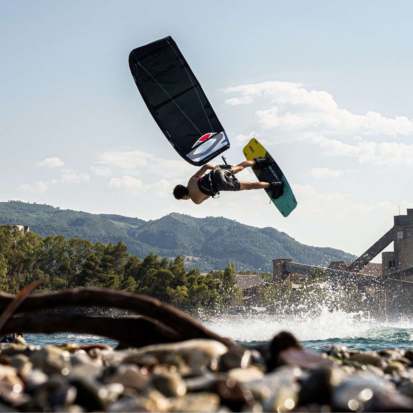 Ozone Wakestyle Contact Water V5 Control System control bar system bar and lines detail