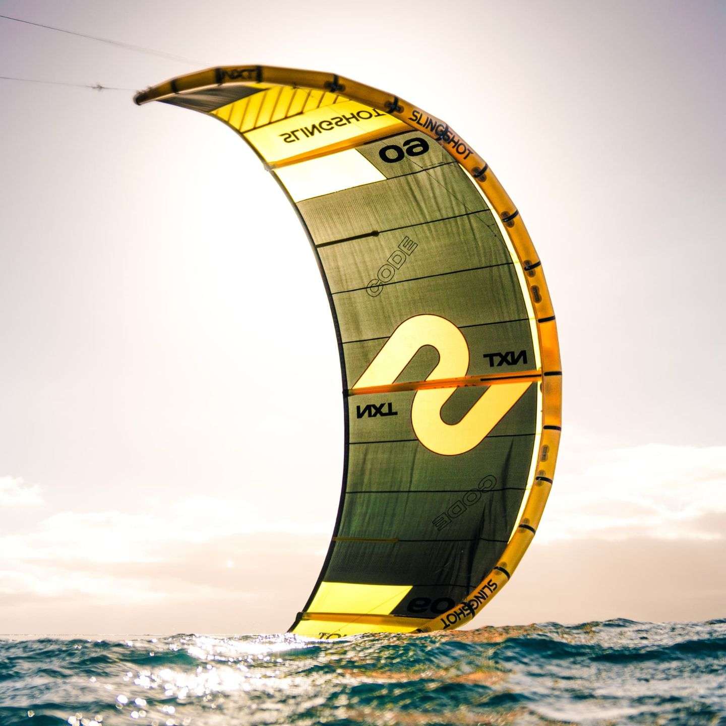 Slingshot Code NXT v2 Kite canopy detail