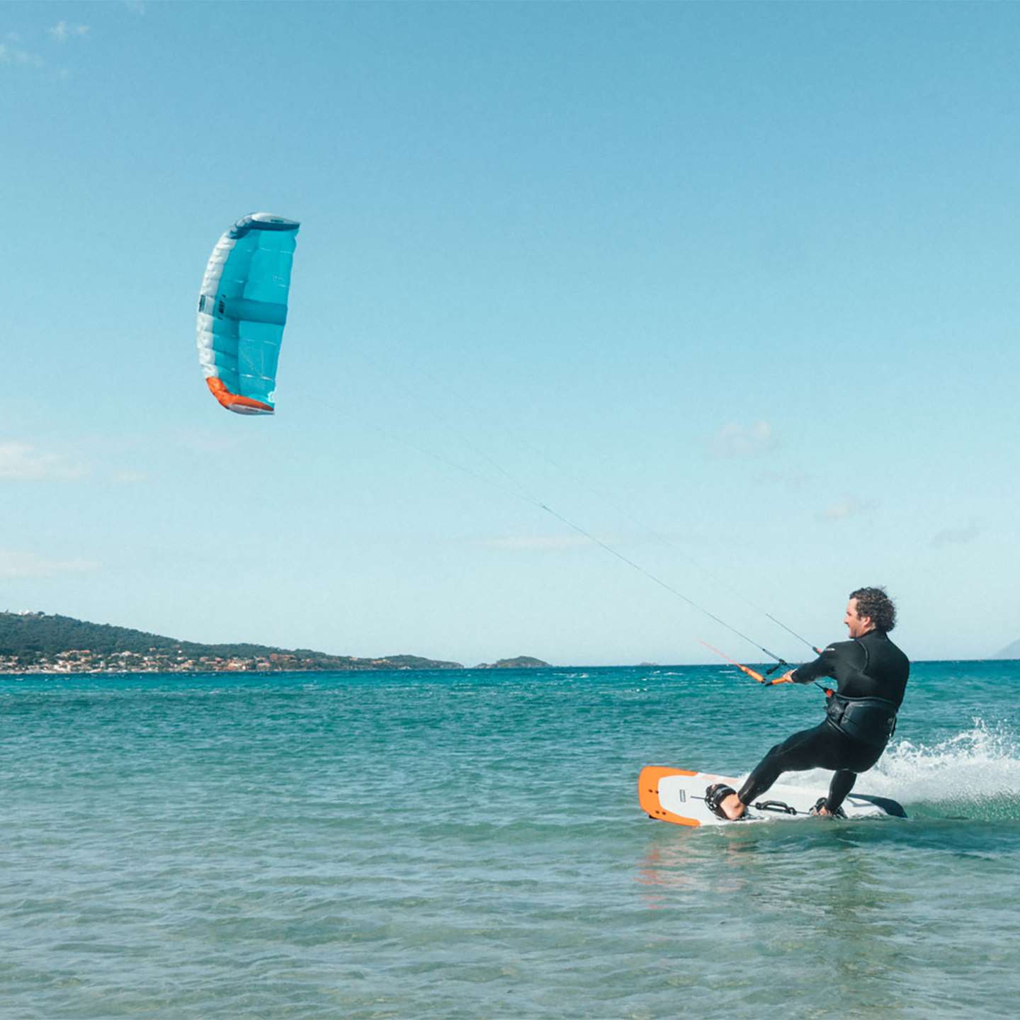 Flysurfer Hybrid 2 Kite, alternate product view showing the full canopy shape
