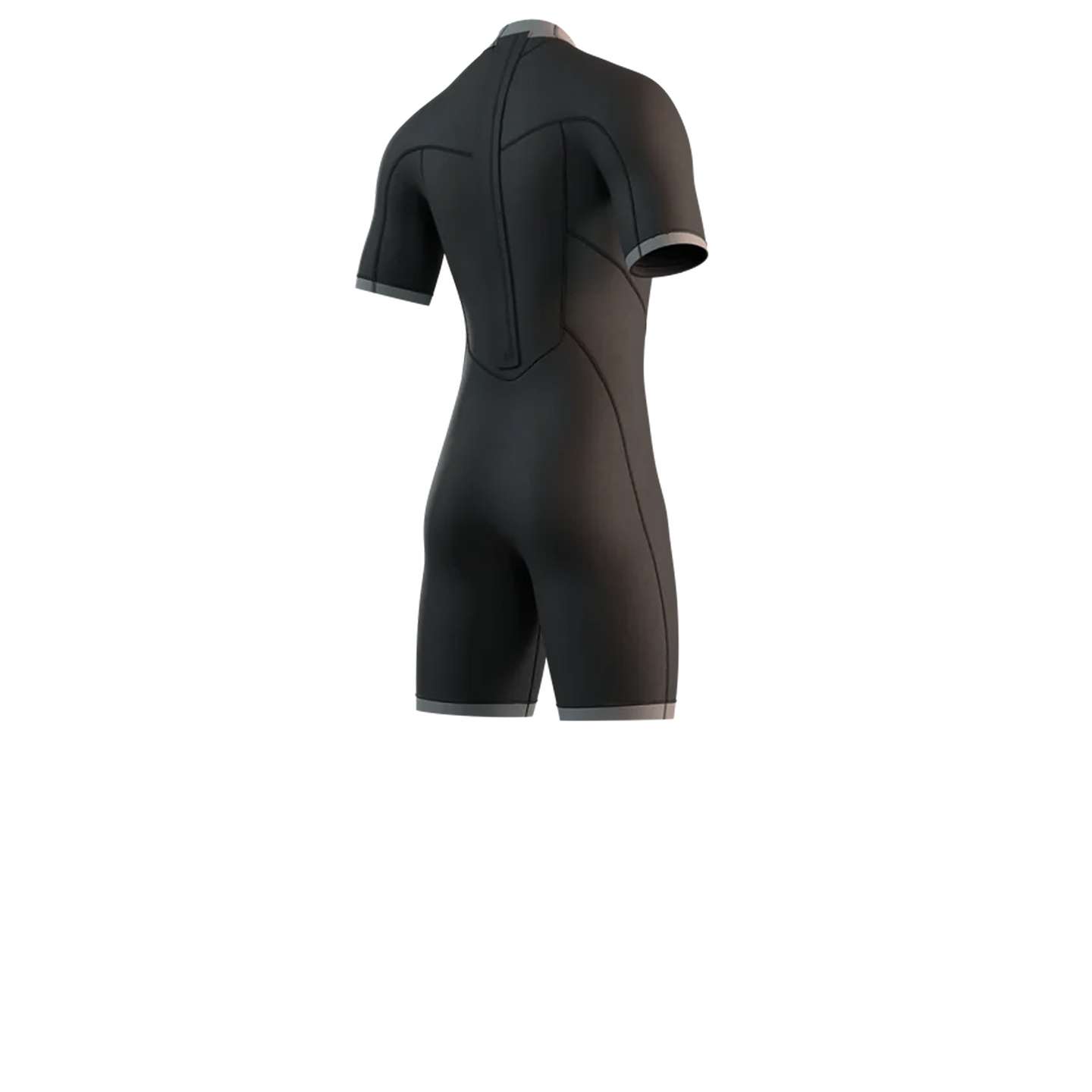 Mystic Brand 3/2 Shorty Wetsuit 2025 in colour 900 close-up of neoprene panels and stitching