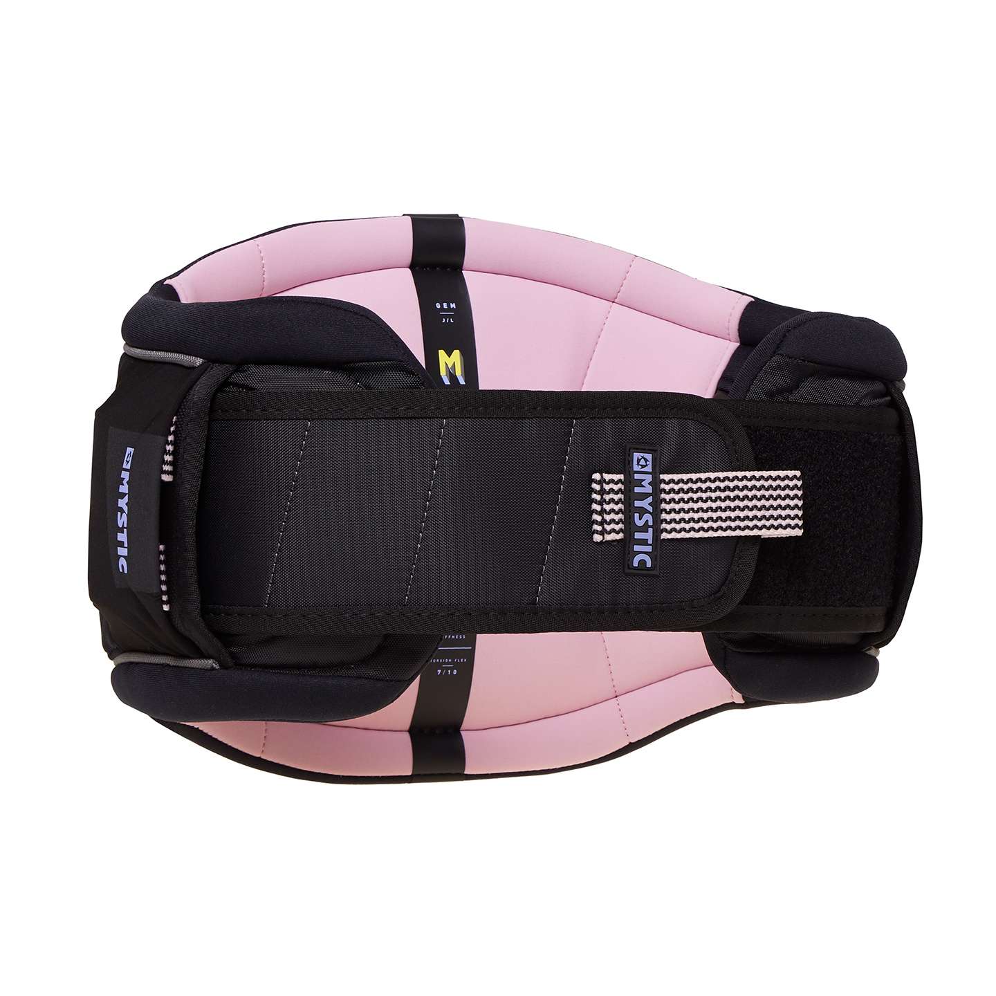Mystic Gem Jalou Kite Harness 2022 back view showing support panel