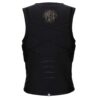 Mystic Outlaw Kite FZ Impact Vest 2025 in colour 900 back view showing flotation panels