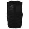 Mystic Outlaw FZ Wake Impact Vest 2026 in colour 900 side view showing zip and fit
