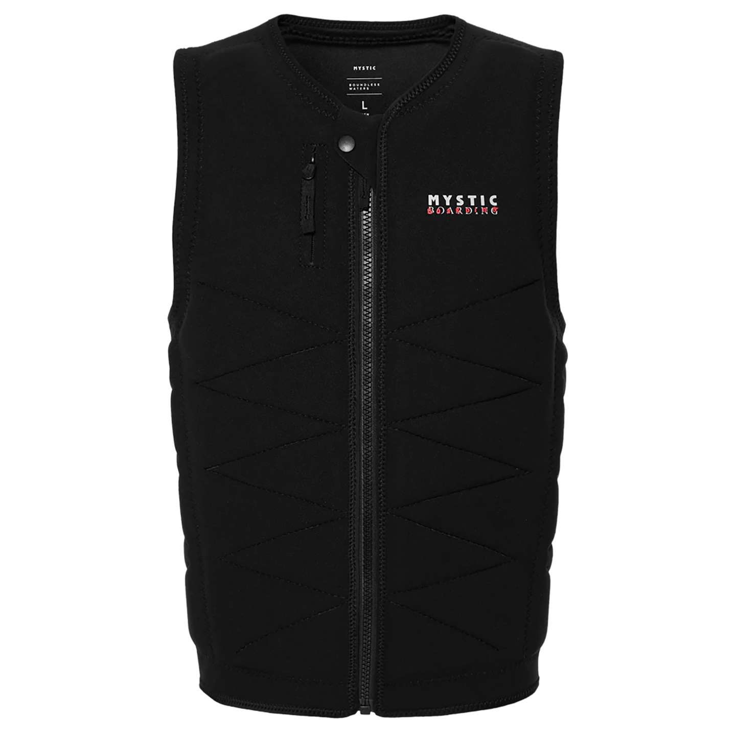 Mystic Outlaw FZ Wake Impact Vest 2026 in colour 900 front studio product view