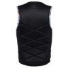 Mystic Outlaw FZ Wake Impact Vest 2025 in colour 115 close-up of impact padding and seams