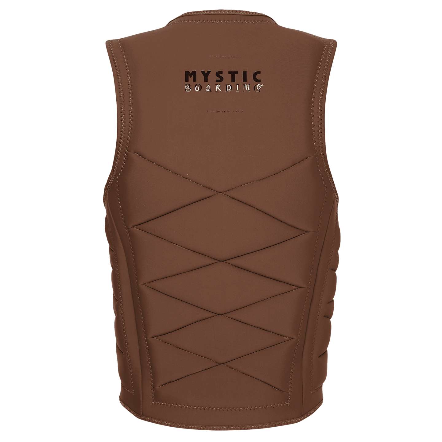 Mystic Outlaw FZ Wake Impact Vest 2026 in colour 700 back view showing flotation panels