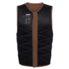 Mystic Outlaw FZ Wake Impact Vest 2026 in colour 700 side view showing zip and fit