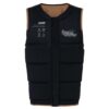 Mystic Peacock FZ Wake Impact Vest 2024 in colour 730 side view showing zip and fit