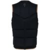 Mystic Peacock FZ Wake Impact Vest 2024 in colour 730 close-up of impact padding and seams