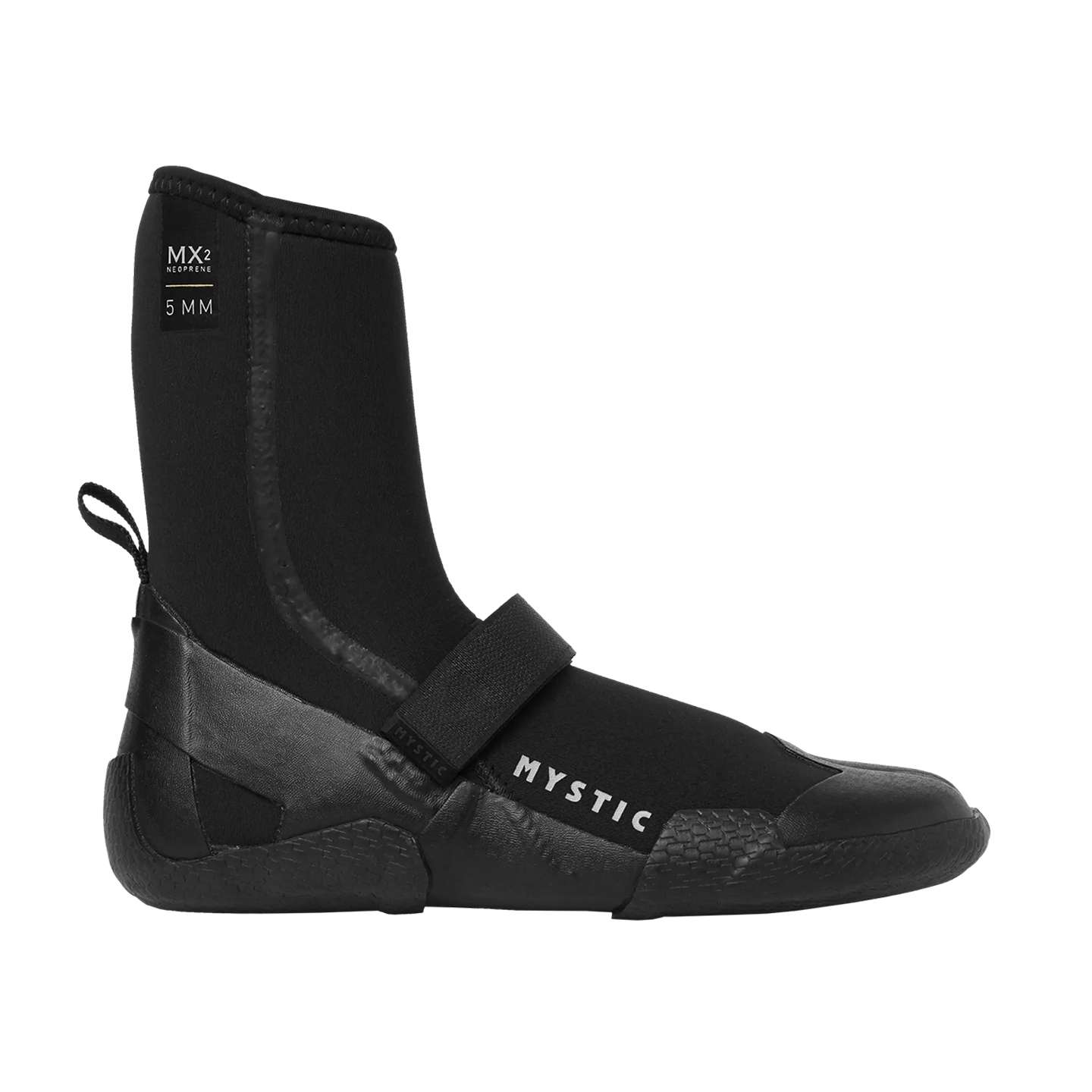 Mystic Roam 5mm ST Wetsuit Boots back view showing zip and panel layout