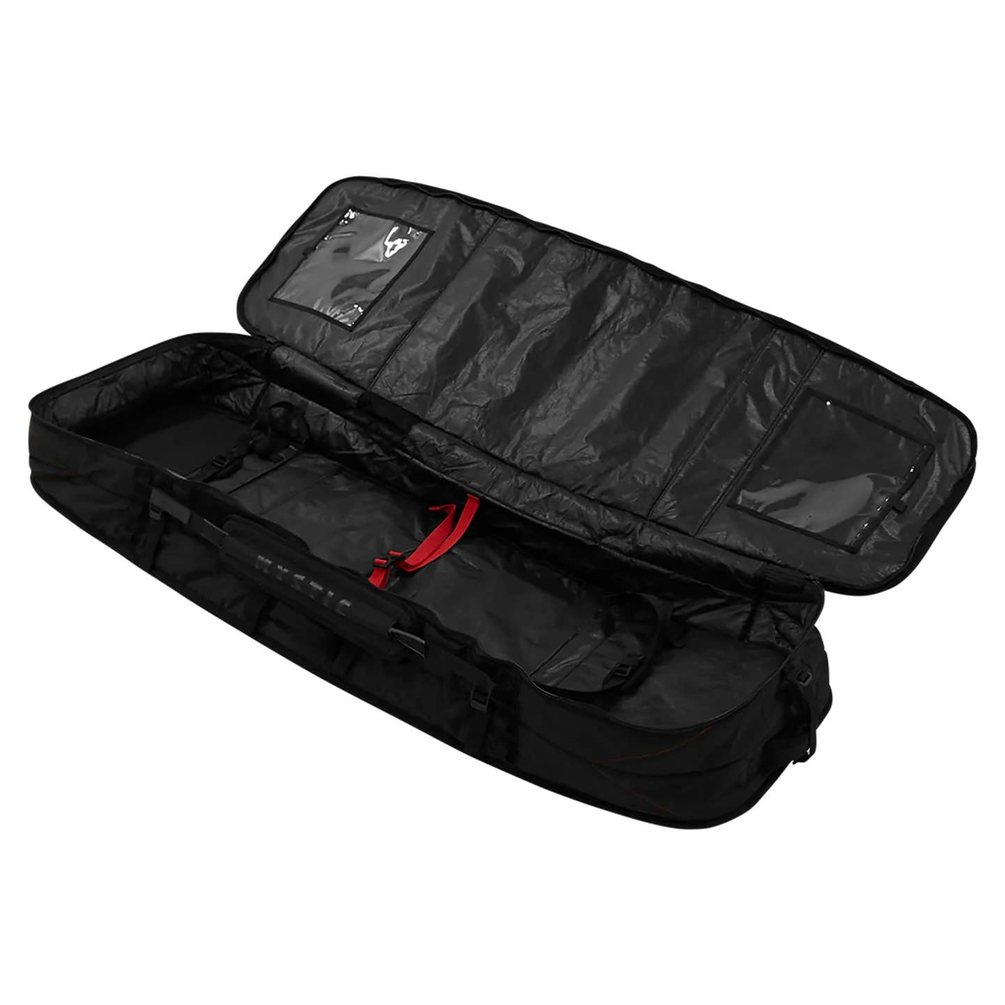 Mystic Saga Boardbag 2025 wheels or travel protection detail