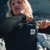 Mystic Solace Kite Impact Vest 2025 in colour 900 lifestyle view showing vest fit for watersports