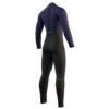 Mystic Star 5/3 BZ Wetsuit 2024 in colour 449 back view showing zip and panel layout