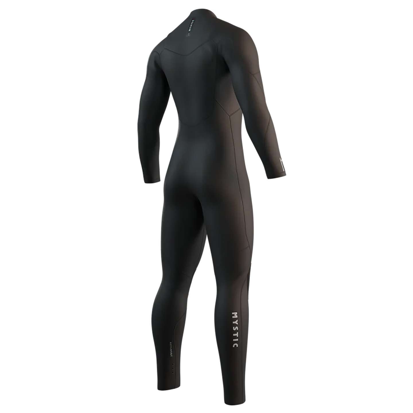 Mystic Star FZ 5/3 Wetsuit 2026 in colour 900 back view showing zip and panel layout